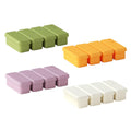 Silicone Bar Ice Cube Tray with Lid for Drinks - Cream White - view 3