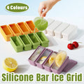 Silicone Bar Ice Cube Tray with Lid for Drinks - Lilac Purple - view 2
