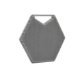 Silicone Bath Brush Body Scrubber for Face and Body - Grey