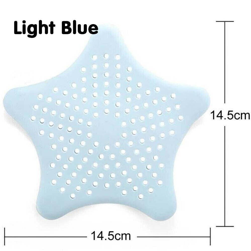 Silicone Bathroom Drain Hair Catcher Bath Stopper - Pink - view 11