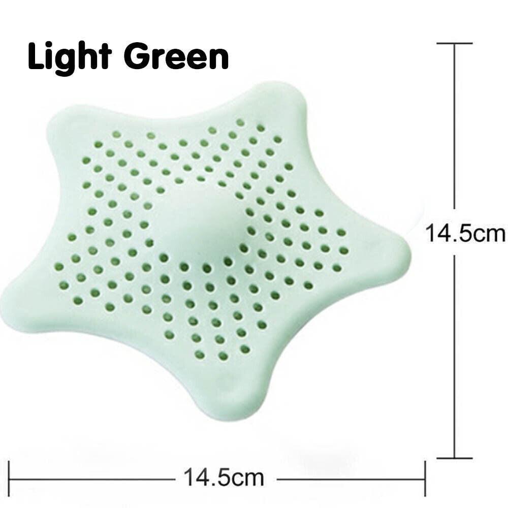 Silicone Bathroom Drain Hair Catcher Bath Stopper - Pink - view 12