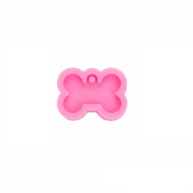 Silicone Bone Dog Tag Resin Mould - Small (Width 3 cm)