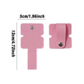 Silicone Cable Winder and Earphone Organiser - Pink, Pack of 5 - view 4