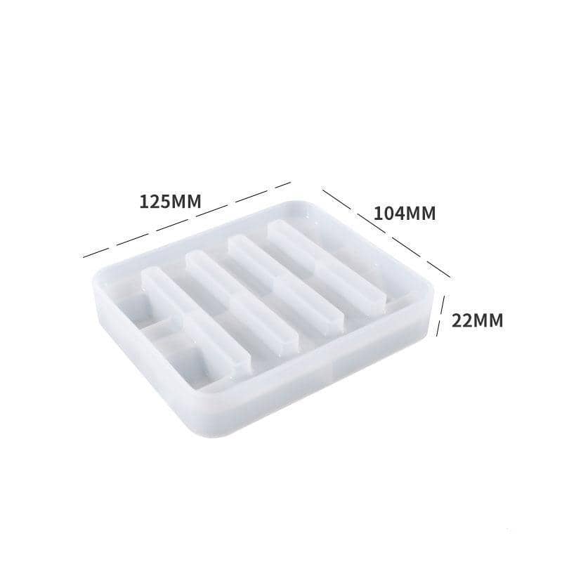 Silicone Coaster Mould - Wave and Diamond Pattern, 2 Pack - view 5