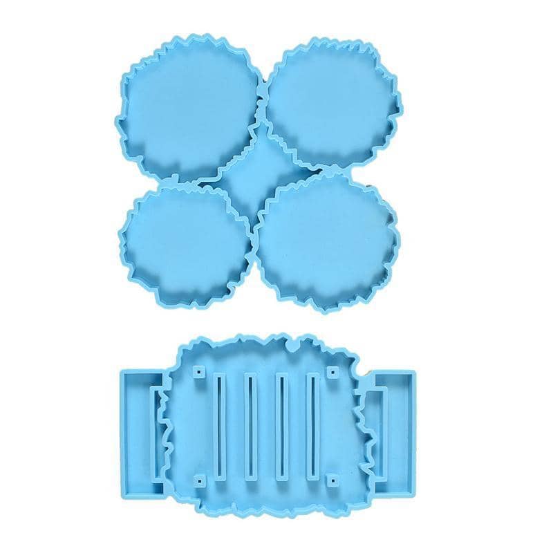 Silicone Coaster Stand Epoxy Resin Mould - Pack of 2 - view 2