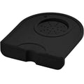 Silicone Coffee Tamper Mat Non-Slip Corner Tamping Pad - 14 x 12.5 x 3 cm, Black - view 2