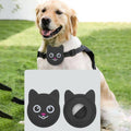 Silicone Dog Face Protective Case for AirTag - White - view 5
