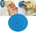 Silicone Dog Lick Mat for Bath Time with Suction - Red - view 5