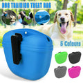 Silicone Dog Training Treat Pouch with Belt Clip - Black - view 2