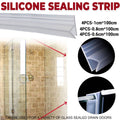 Silicone Door and Window Sealing Strip, Pack of 4 - 0.8 x 100 cm - view 2