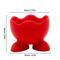 Silicone Egg Cups, Set of 7 - Assorted Colours - view 3