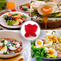Silicone Egg Cups, Set of 7 - Assorted Colours - view 4