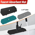 Silicone Faucet Splash Mat, Large (61 x 14.8 cm) - Teal Green - view 2