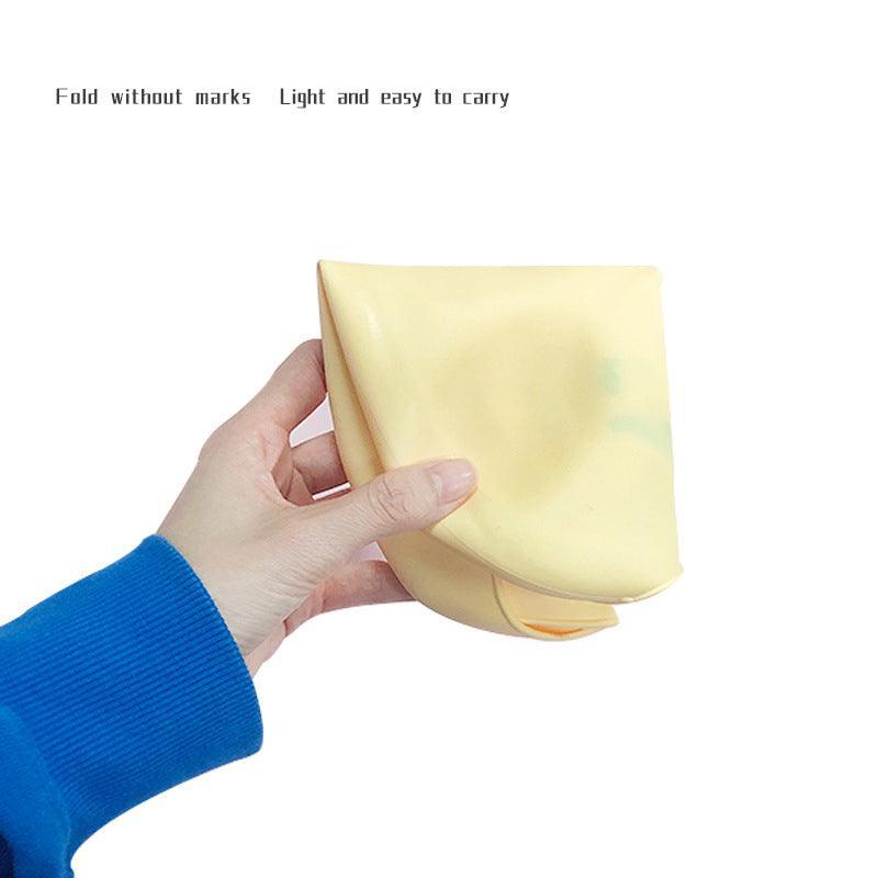 Silicone Feeding Bib with Food Catcher Pocket, Waterproof - Owl - view 4