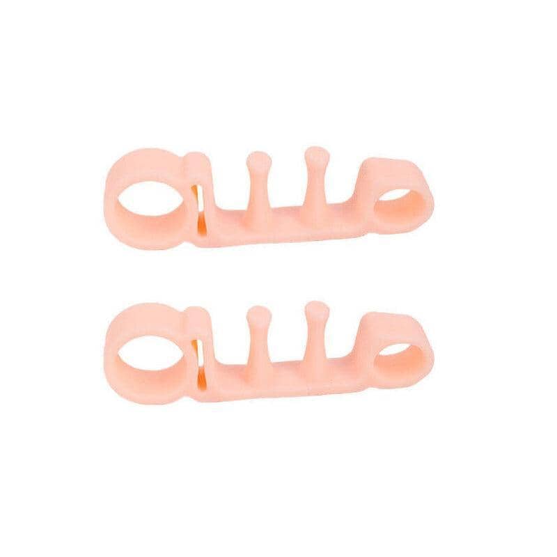 Silicone Gel Toe Separators for Everyday Wear - Nude, 1 Pair