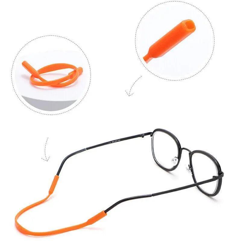 Silicone Glasses Cord Band for Kids and Adults - Rose Red - view 7