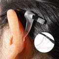 Silicone Glasses Ear Hooks, Anti-Slip Temple Tips - Black - view 5
