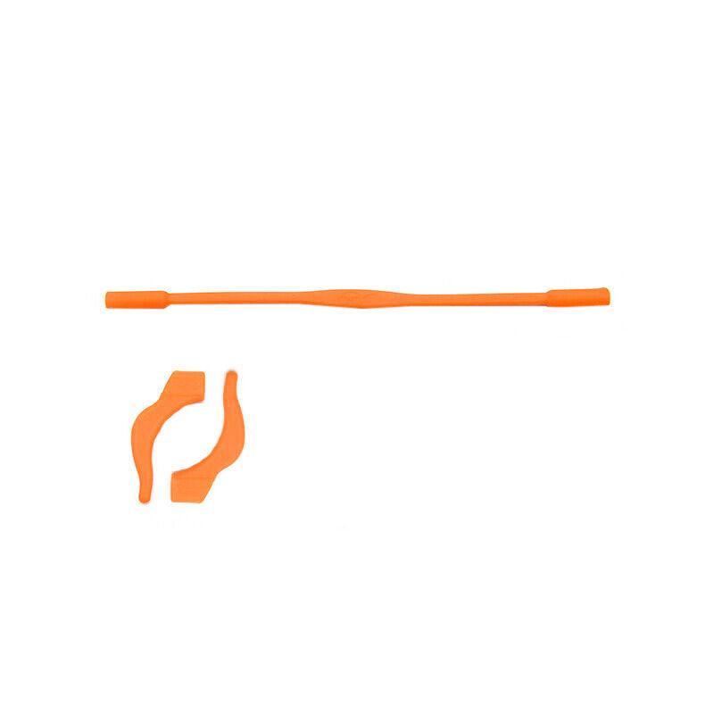 Silicone Glasses Strap and Ear Grip Set 20cm - Orange