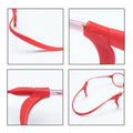 Silicone Glasses Strap and Ear Grip Set 20cm - Orange - view 6