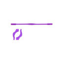 Silicone Glasses Strap and Ear Grip Set 20cm - Purple