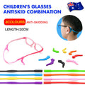 Silicone Glasses Strap and Ear Grip Set 20cm - Red - view 2