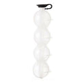 Silicone Ice Ball Maker Mould Trays, Set of 2 - 4 Large Spheres, 5.5 cm Each - view 2