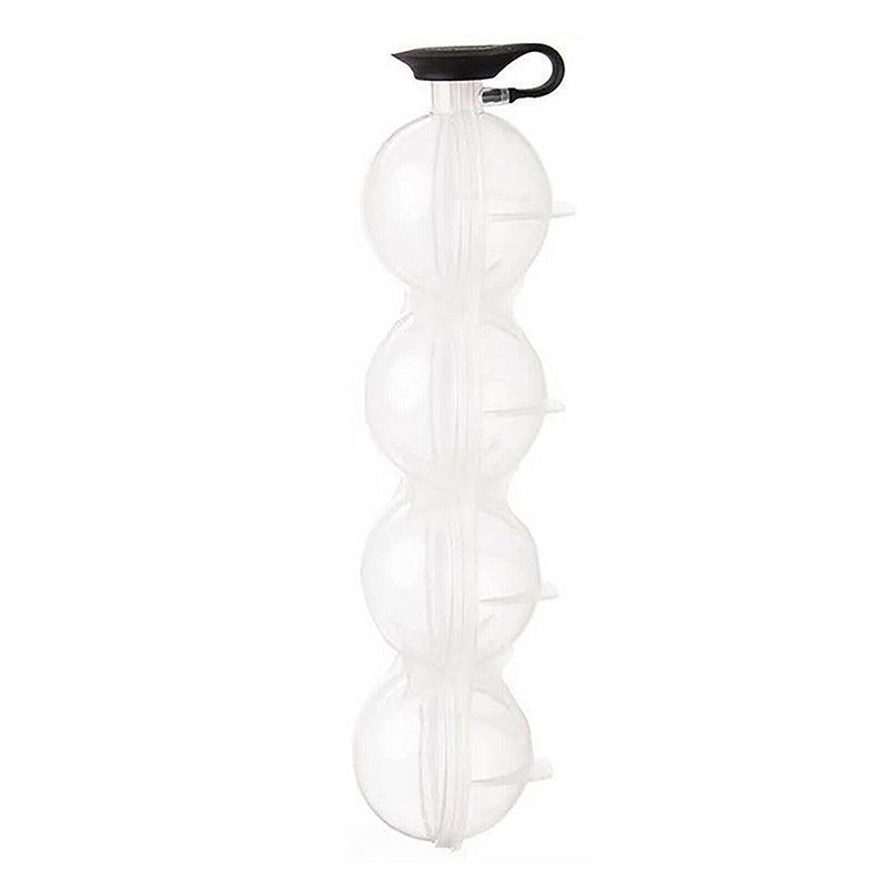 Silicone Ice Ball Maker Mould Trays, Set of 2 - 4 Large Spheres, 5.5 cm Each - view 2