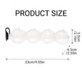 Silicone Ice Ball Maker Mould Trays, Set of 2 - 4 Large Spheres, 5.5 cm Each - view 3