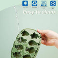 Silicone Ice Cube Mould Tray with Lid and Ice Shovel, 8 Shapes - view 5