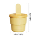 Silicone Ice Cube Moulds, Pack of 2 for Frozen Treats - Yellow - view 4