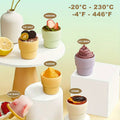 Silicone Ice Cube Moulds, Pack of 2 for Frozen Treats - Yellow - view 5