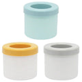 Silicone Ice Cube Tray Mould Ice Bucket, Easy Release - Yellow - view 3