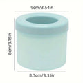 Silicone Ice Cube Tray Mould Ice Bucket, Easy Release - Yellow - view 4