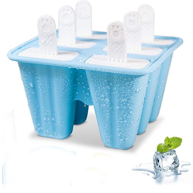Silicone Icy Pole Mould for Ice Cream and Jelly, 10 Grid - Blue-10Grid - view 15