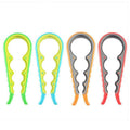 Silicone Jar Opener and Bottle Opener, Easy Grip - Blue - view 3