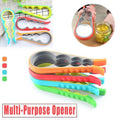 Silicone Jar Opener and Bottle Opener, Easy Grip - Red - view 2