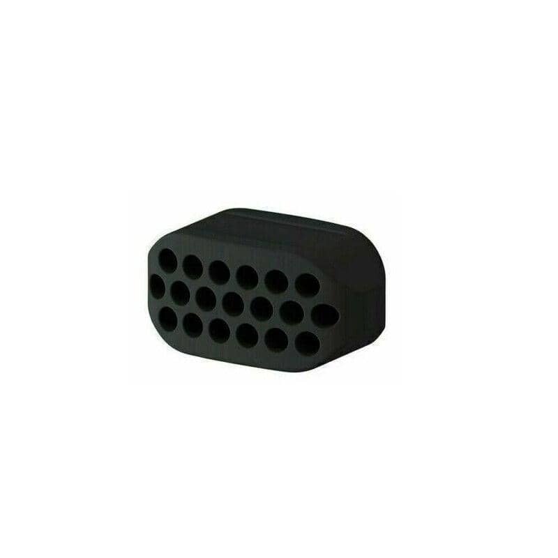 Silicone Jaw Trainer Ball for Facial Muscle Training - Black