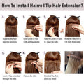 Silicone Lined Micro Ring Hair Extension Beads, 5 mm, Pack of 200 - Light Brown - view 4