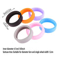 Silicone Luggage Wheel Covers, 16 Pack Caster Protectors - Purple - view 5