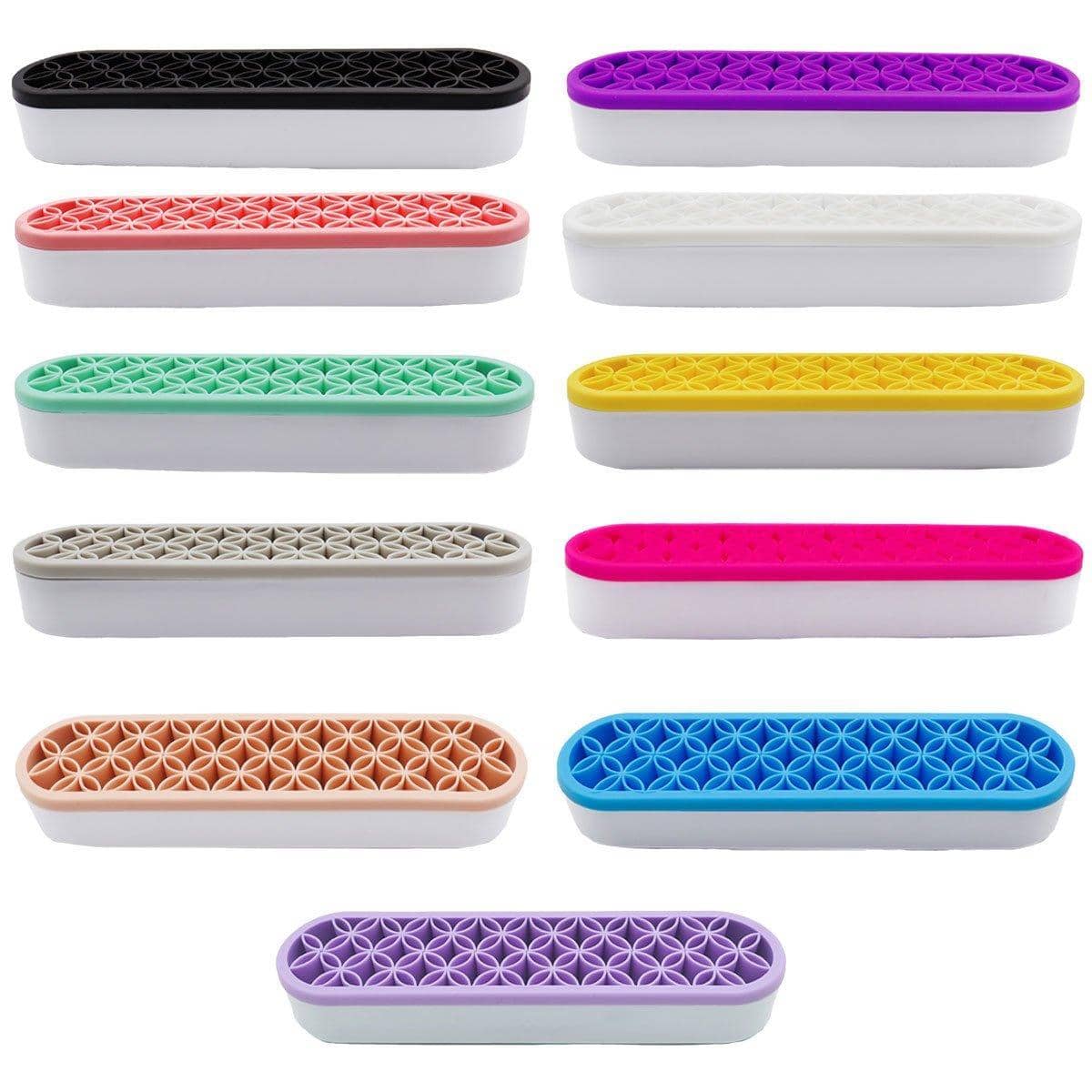 Silicone Makeup Organiser - Black - view 3