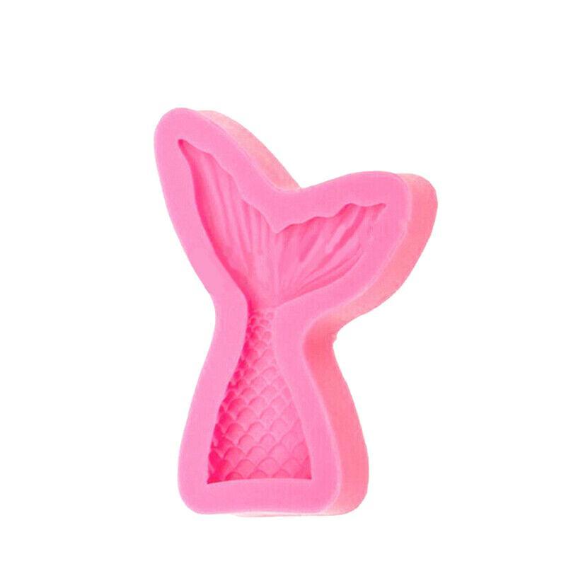 Silicone Mermaid Tail Fondant Mould - Large (8 x 11.5 cm)