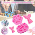 Silicone Mermaid Tail Fondant Mould - Small (7 x 9.5 cm) - view 2