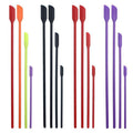 Silicone Mini Spatula Set of 4, Long Jar Scrapers - Multicolour - view 3