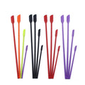 Silicone Mini Spatula Set of 4, Long Jar Scrapers - Multicolour - view 4