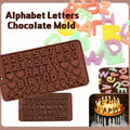 Silicone Number and Happy Birthday Baking Mould for Chocolate, Candy and Resin Crafts - view 2