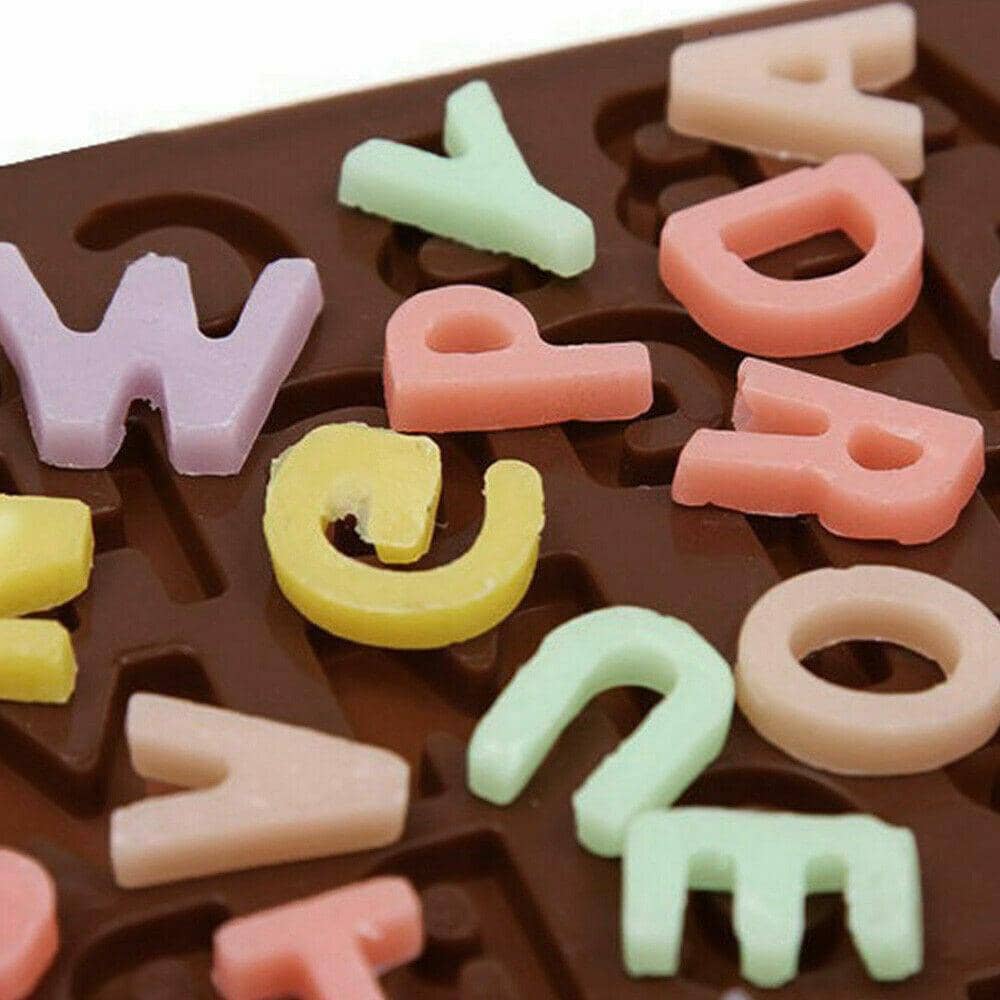 Silicone Number and Happy Birthday Baking Mould for Chocolate, Candy and Resin Crafts - view 4