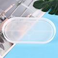 Silicone Oval Coaster Mould Tray for Epoxy Resin and Jewellery Crafts - view 5