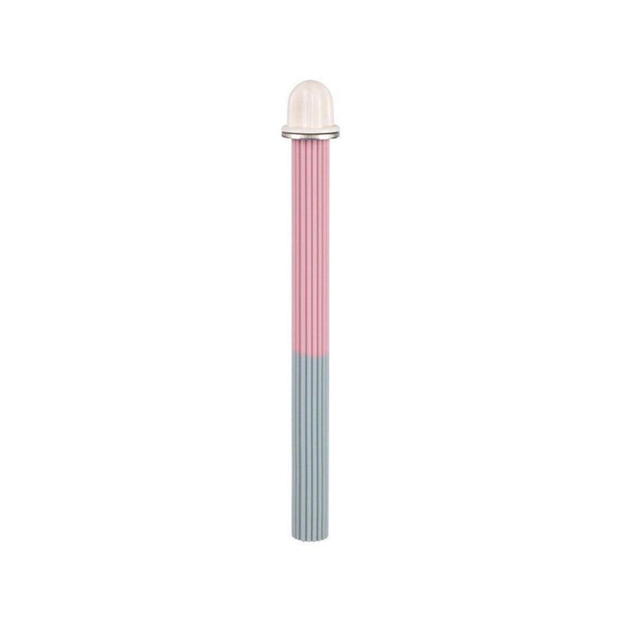 Silicone Parrot Perch Stand - Pink and Grey