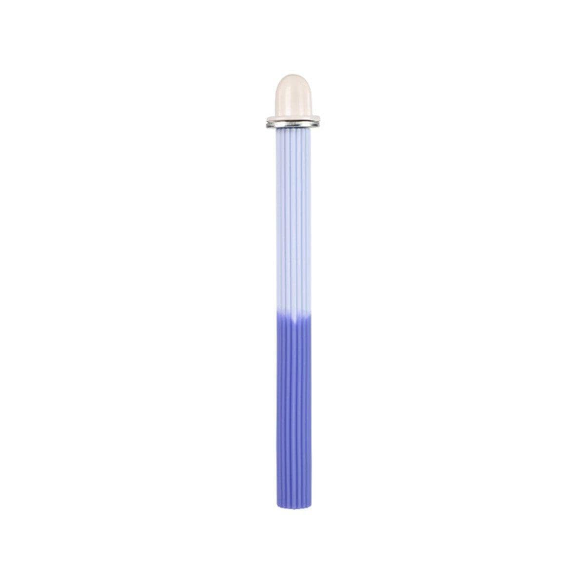 Silicone Parrot Perch Stand - White and Blue