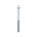 Silicone Parrot Perch Stand - White and Grey